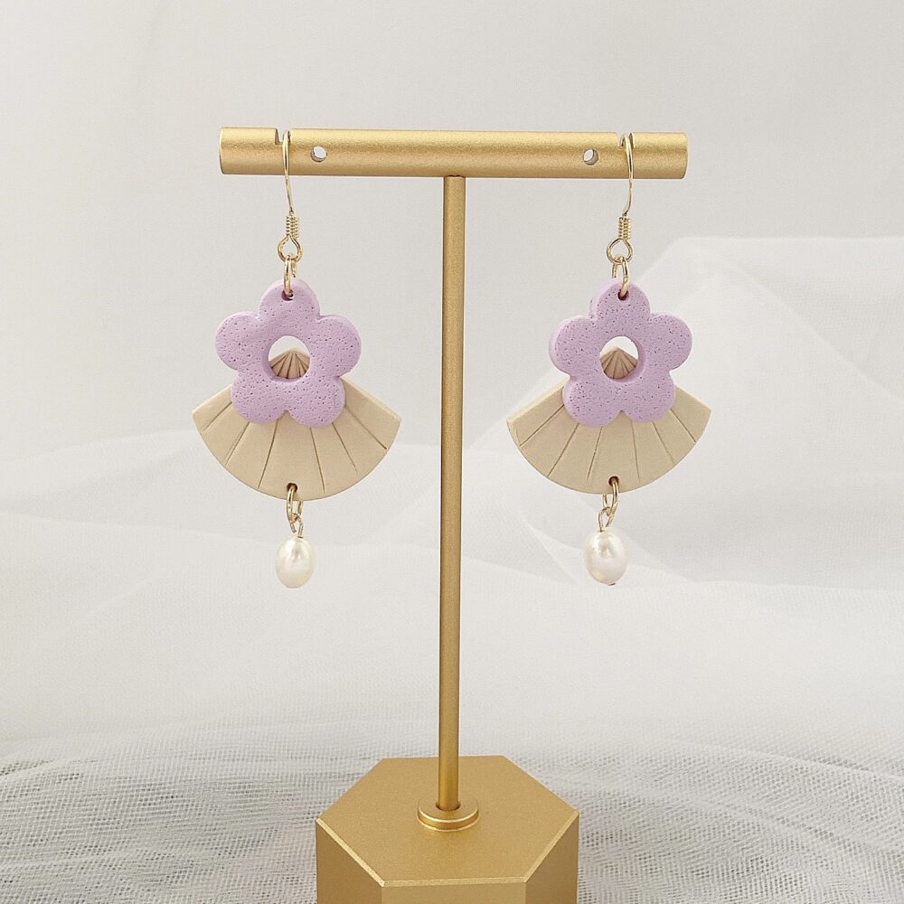 BLOSSOM PEARL DROPS (LAVENDER)